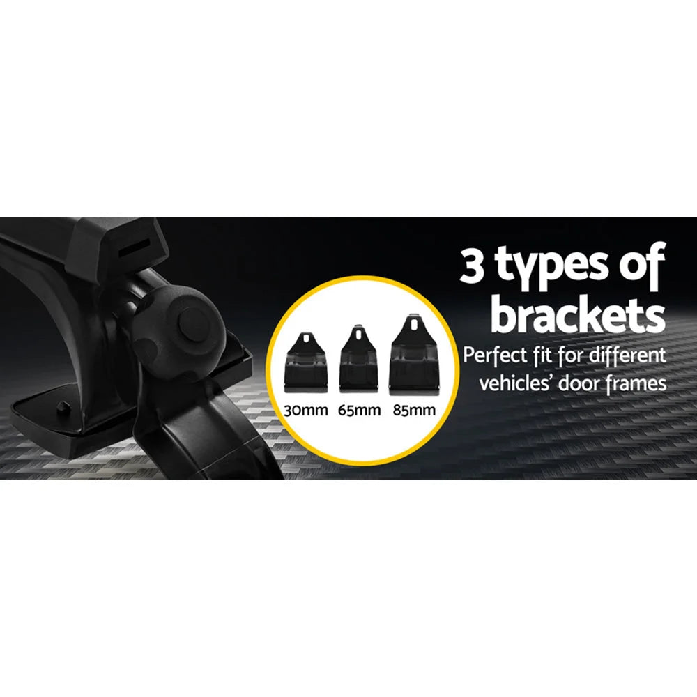 Universal Car Roof Racks Pod Aluminium Cross Bars Brackets