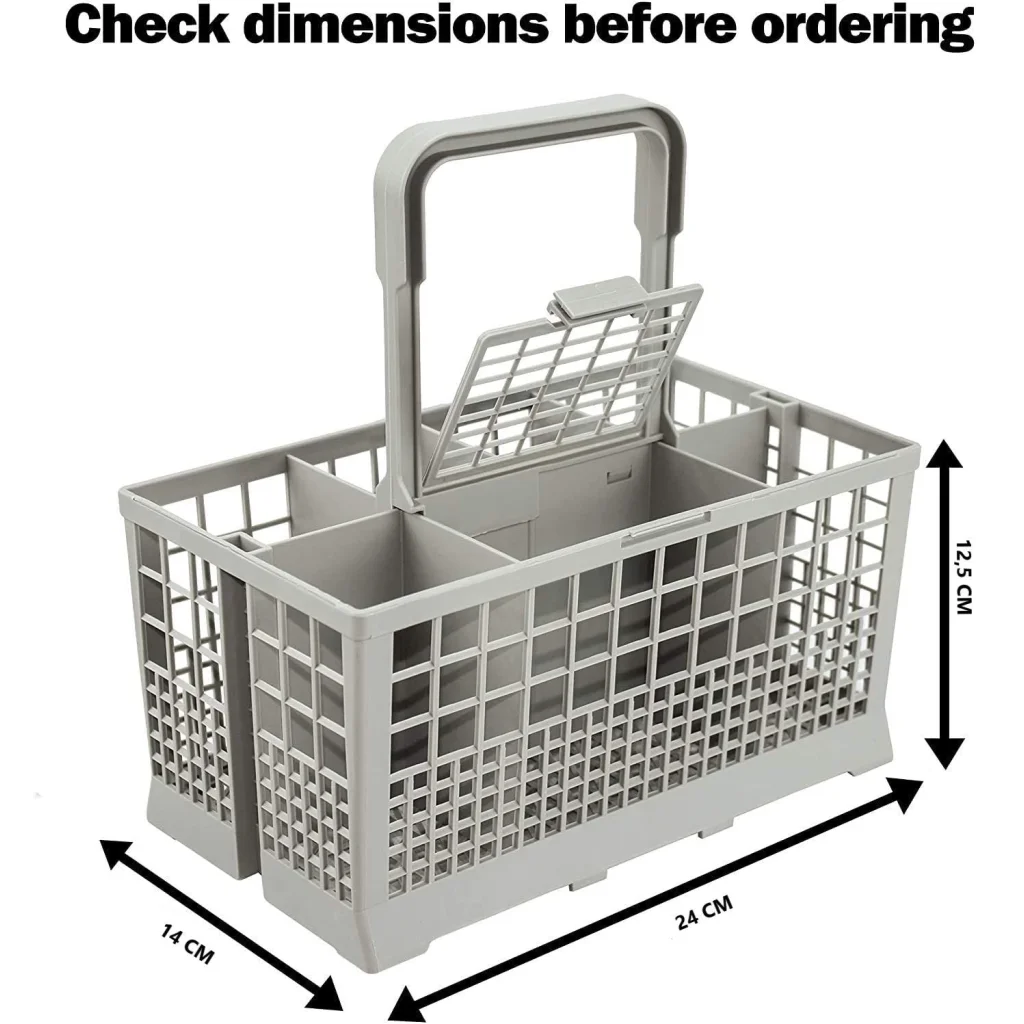 Universal Dishwasher Cutlery Basket - 24x14x12cm