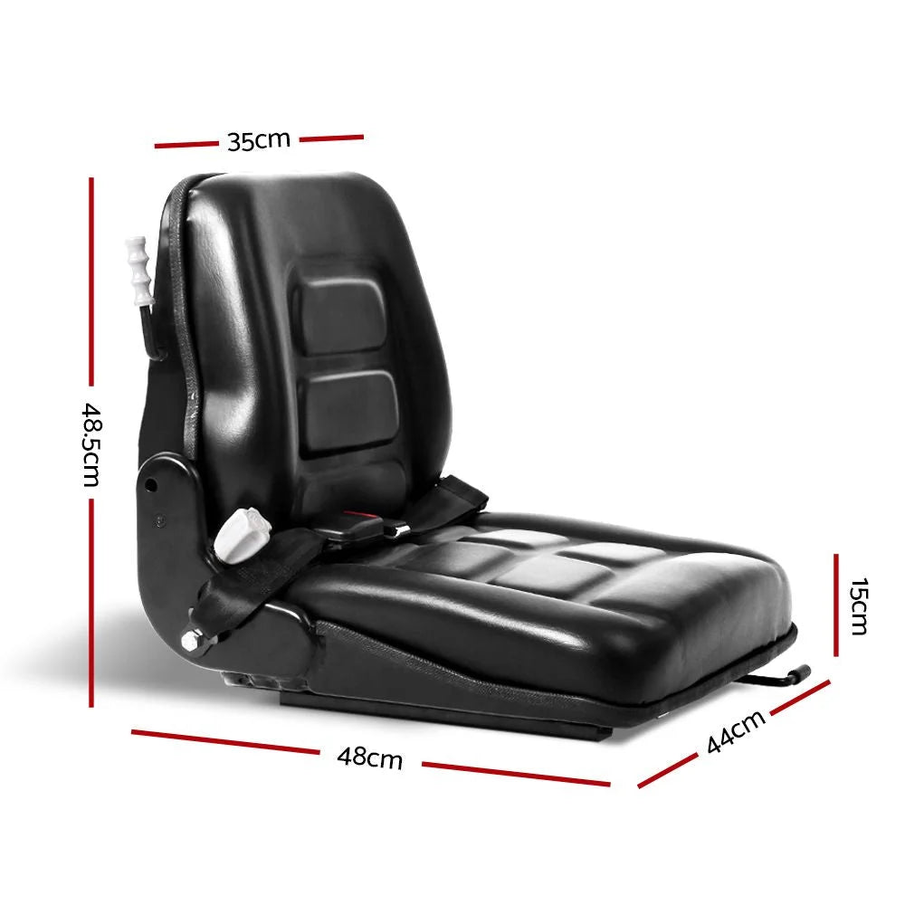 Universal Forklift/Tractor Seat Excavator Truck Leather