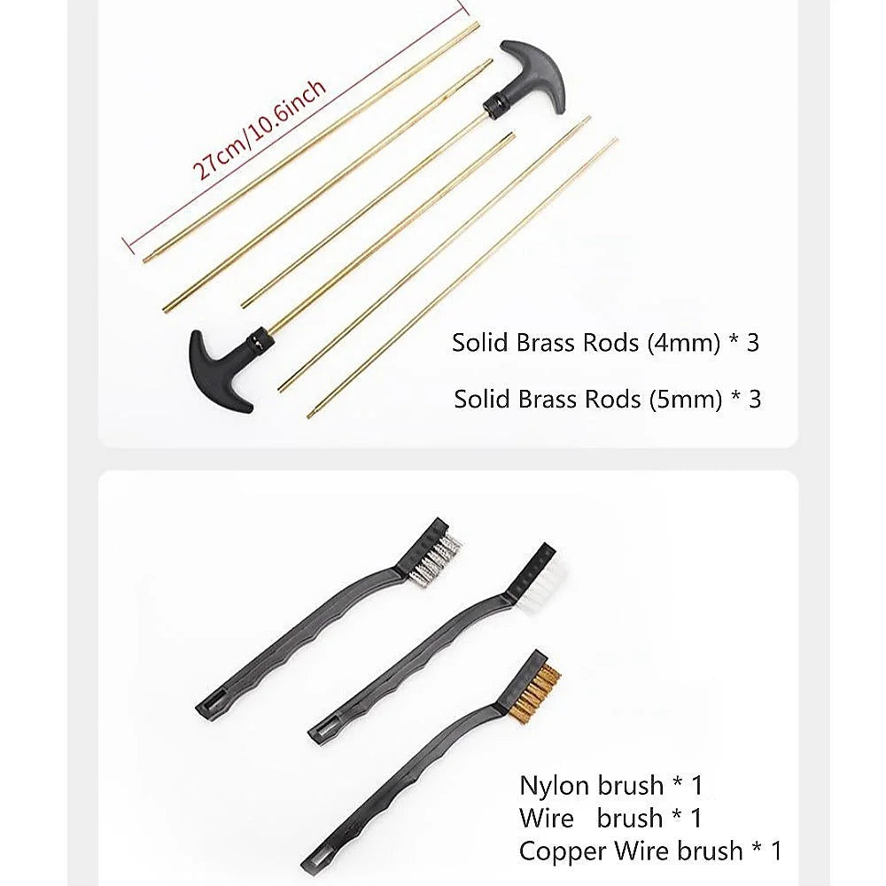 Universal Gun Cleaning Kit - Barrel Cleaner for Rifle