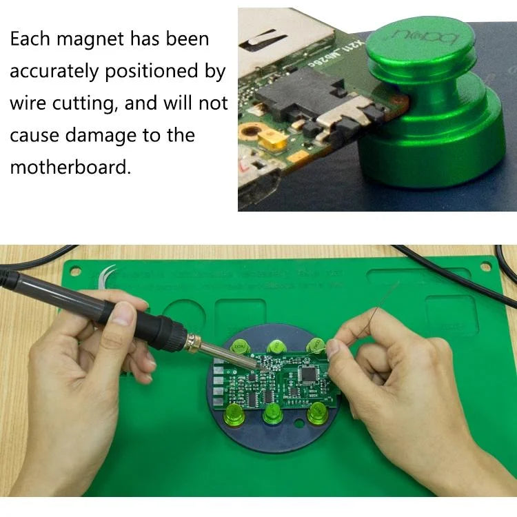 Universal Magnetic Pcb Fixture For Ic Maintenance And Repair-1915197923231141894