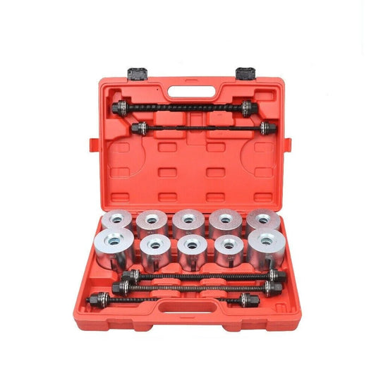 Universal Pull Press Sleeve Kit 27Pc Removal Bushing Driver