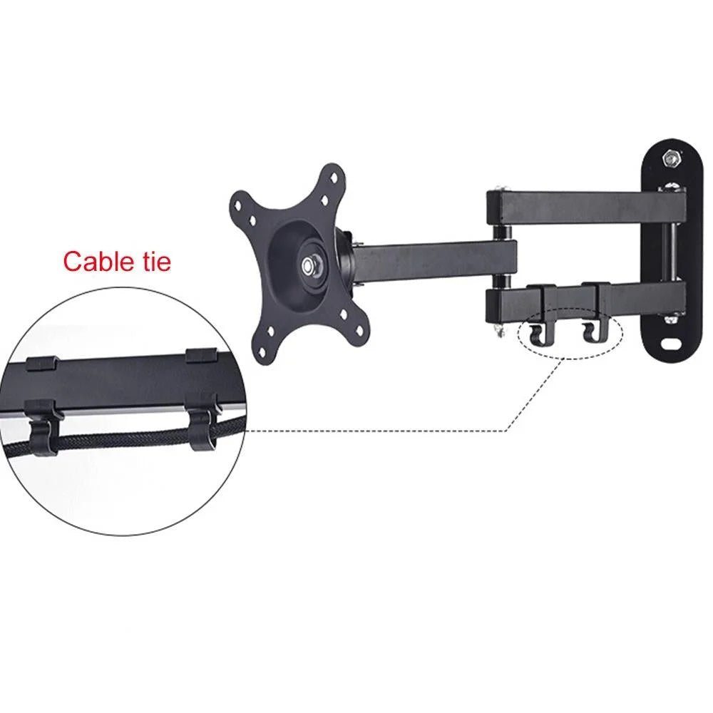 Universal Rotatable Retractable Monitor Wall Mount - 14-27