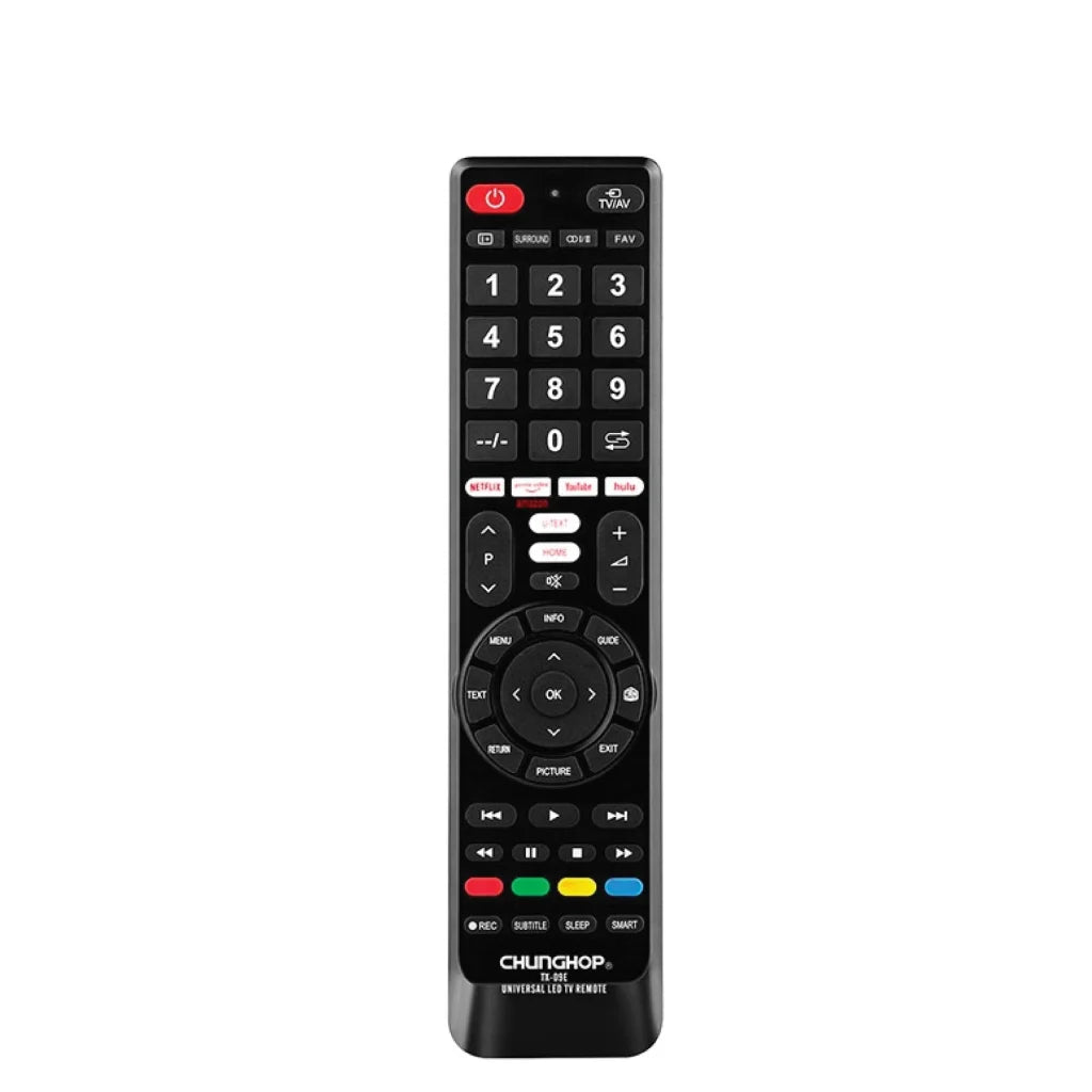 Universal TV Remote Chunghop TX 09E