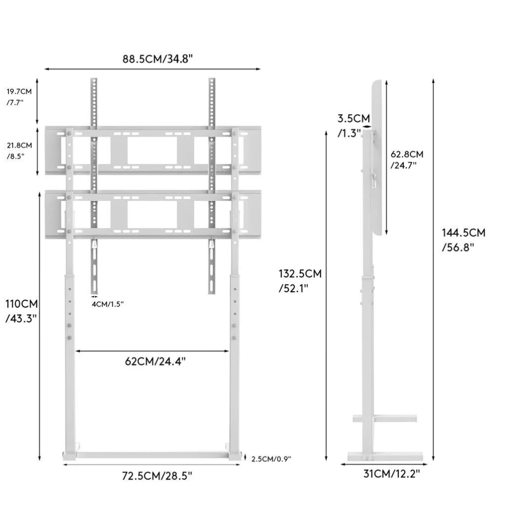 Universal TV Stand Base for 32 100 Adjustable Floor
