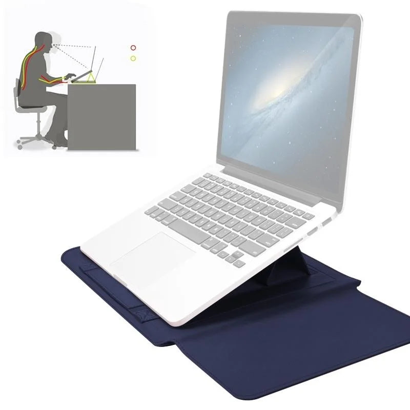 Universal Waterproof Laptop Bag Set With Handle Stand Pen
