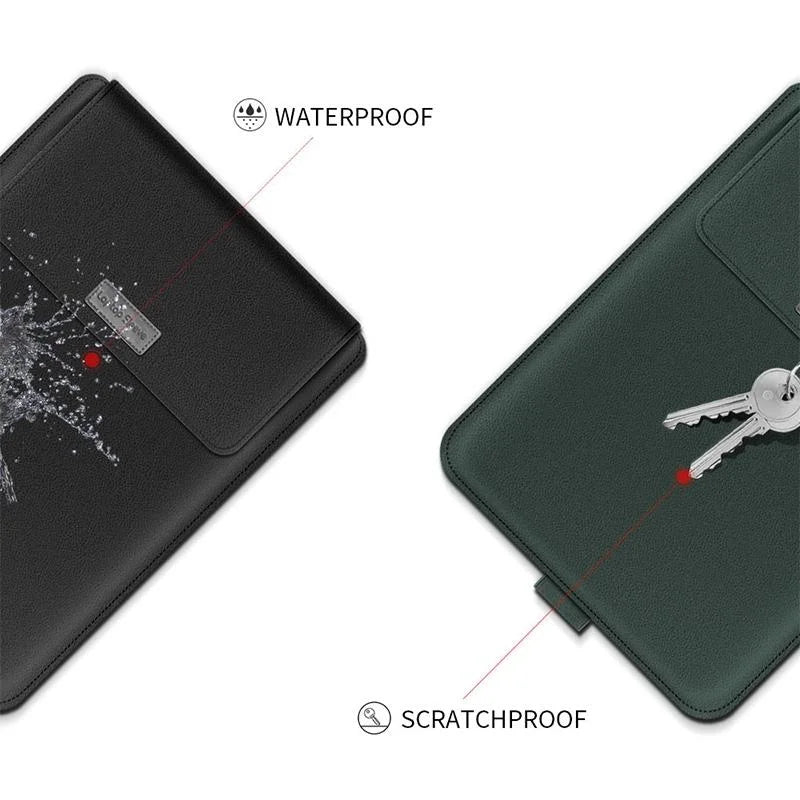 Universal Waterproof Laptop Bag Set With Handle Stand Pen