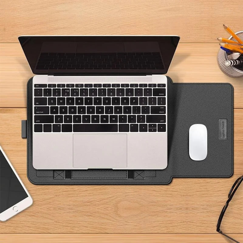 Universal Waterproof Laptop Bag Set With Handle Stand Pen