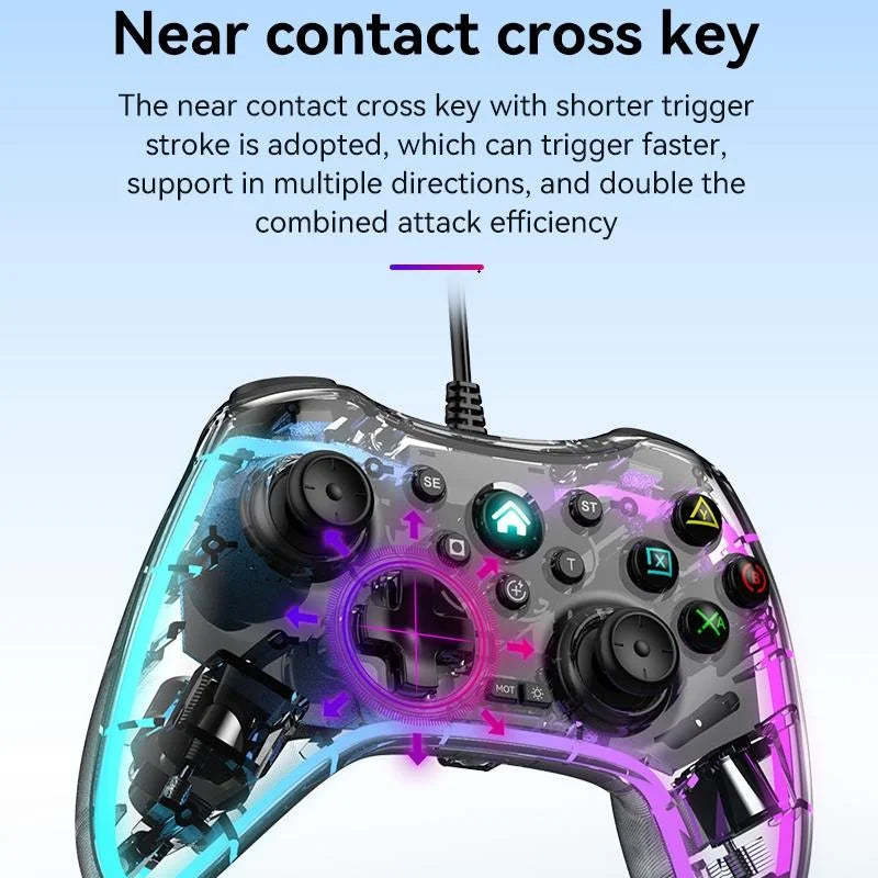 Universal Wired Gamepad for Nintendo Switch / Ps / Computer
