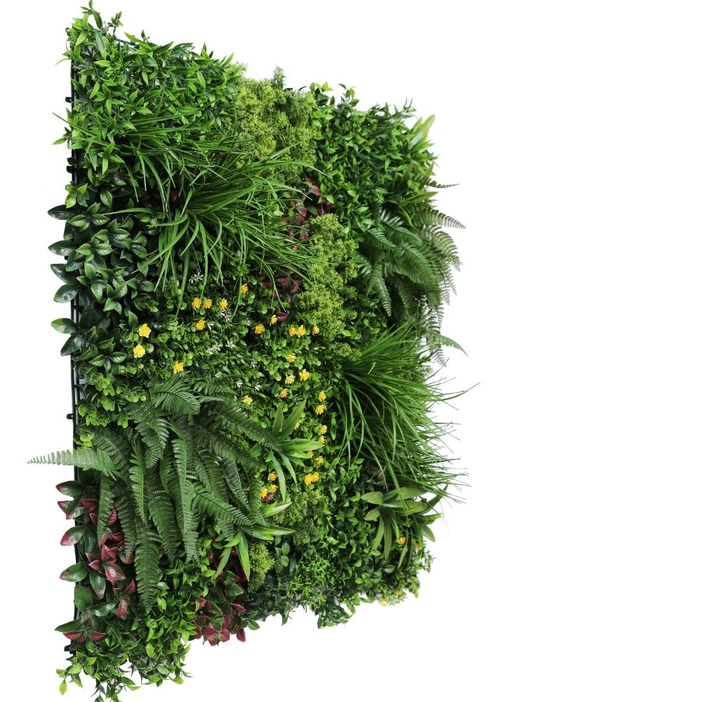 Country Fern Vertical Garden Green Wall UV Resistant - 100cm x 100cm