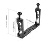 Upgraded Dual Handheld Diving Arm for Underwater