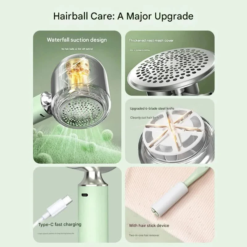 Upgraded Electric Lint Remover with LED
