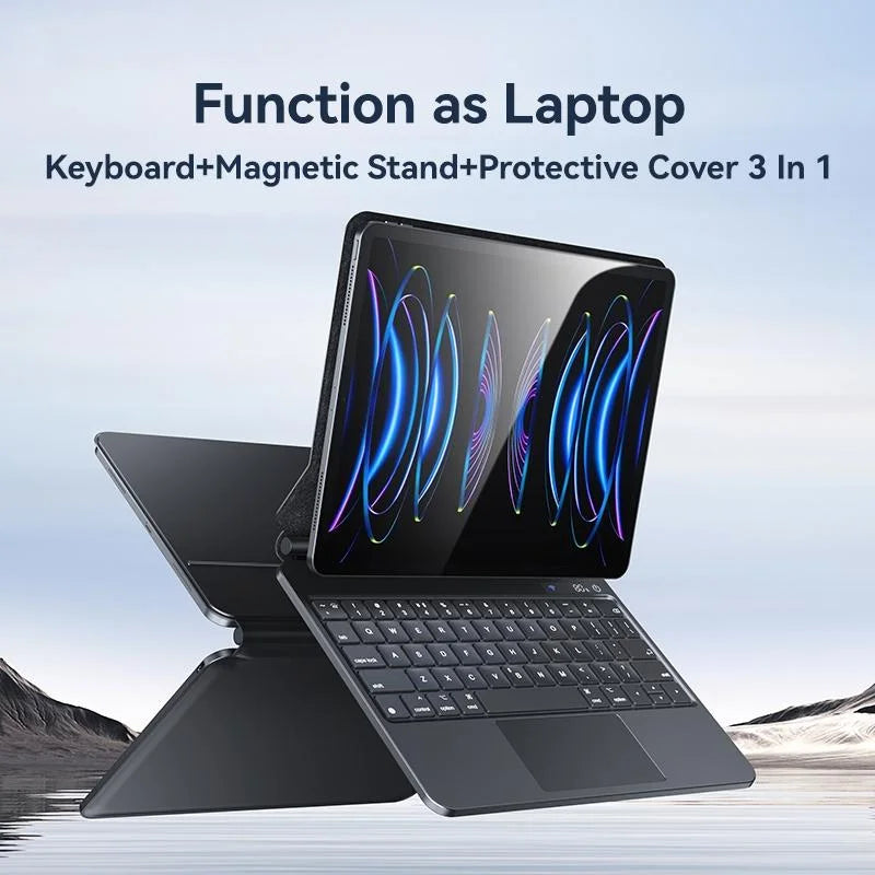 Usams Keyboard Protector With Digital Display - Black