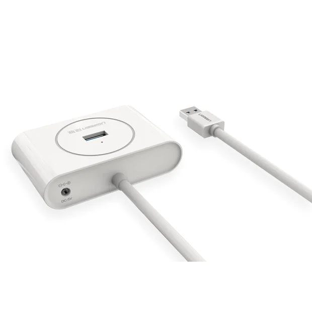 USB 3.0 4-Port Hub - White 1M (20283) - USB Gadgets