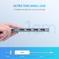 USB 3.0 Hub 4-Port with Micro USB Power Supply (70336)