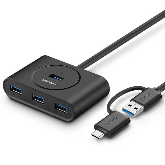USB 3.0 Hub with Type-C Port - Black 1M (40850)