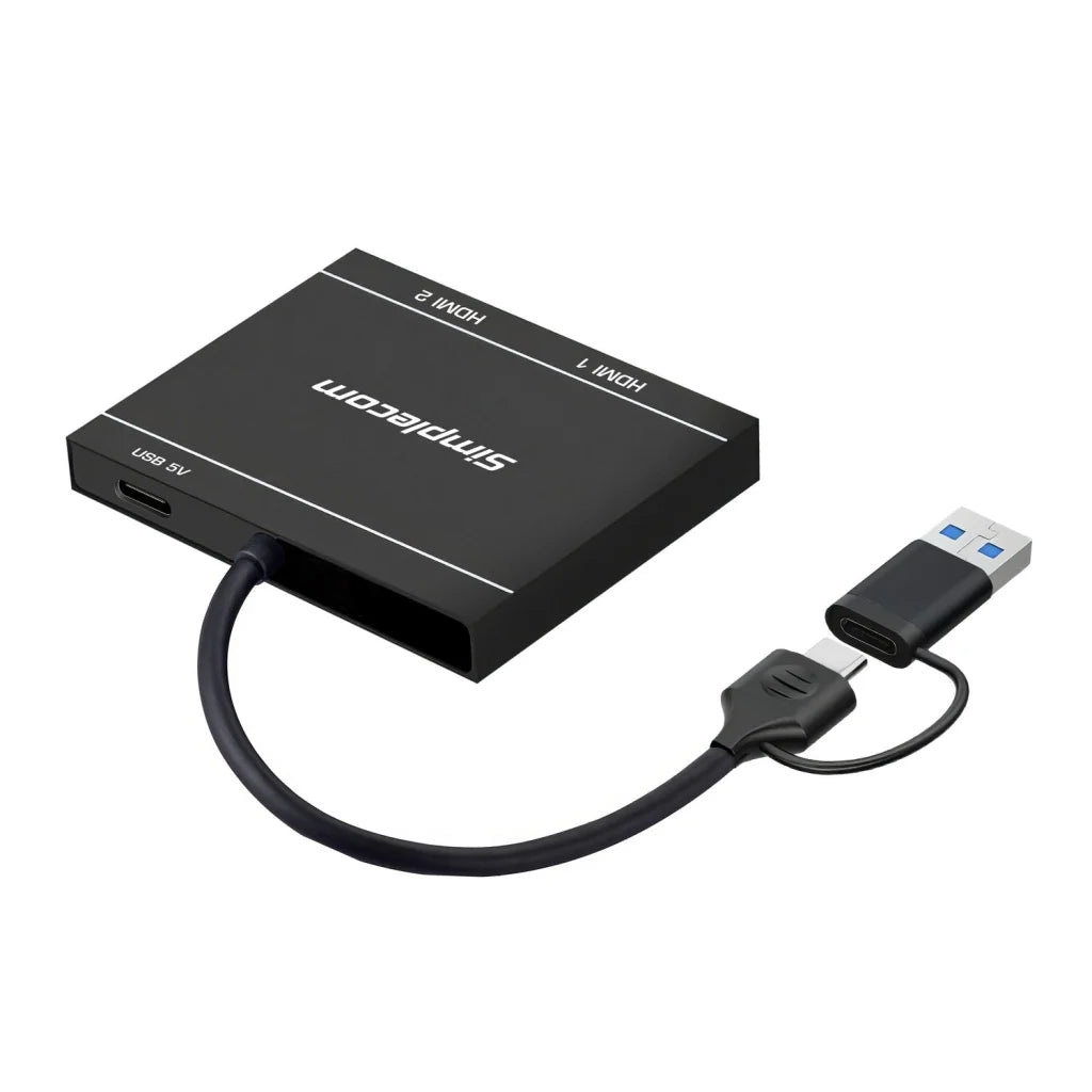 USB 3.0 or USB-C to Dual HDMI Display Adapter DA327 for 2x