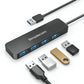 USB 3.0 SuperSpeed 4-Port Hub for PC Laptop (USB 3.2 Gen 1)