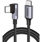USB-C 2.0 to Angle USB-C Cable 3M - Black (80714)