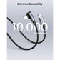 USB-C 2.0 to Angle USB-C Cable 3M - Black (80714)