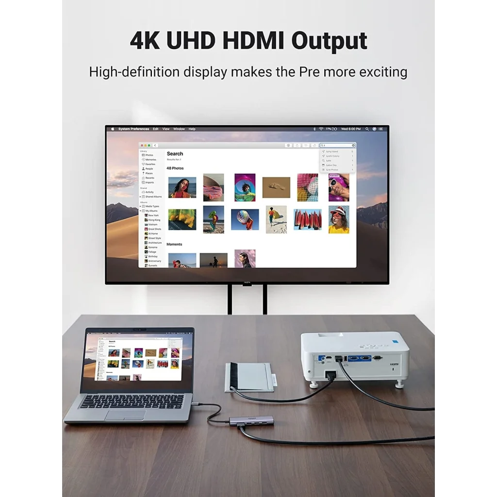 USB-C Hub Premium 6-in-1 - 60383