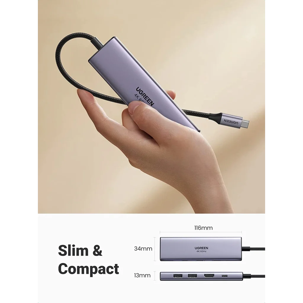 USB-C Hub Premium 6-in-1 - 60383