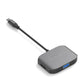 USB-C Multi-Port Adapter (HDMI + USB 3.0 + USB 2.0) - Space