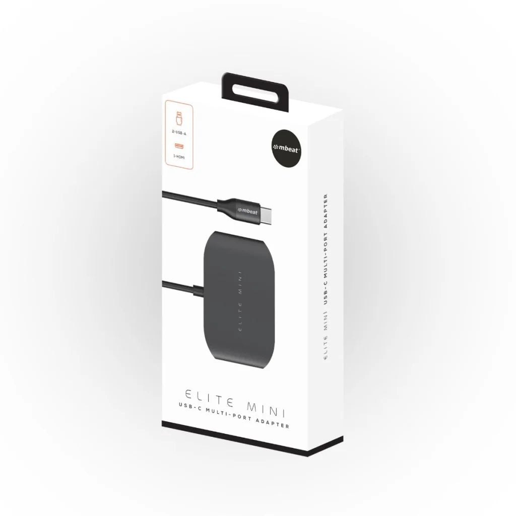 USB-C Multi-Port Adapter (HDMI + USB 3.0 + USB 2.0) - Space