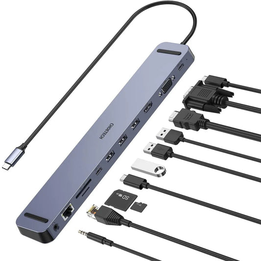 USB-C Multifunction Adapter 11-in-1 CHOETECH HUB-M20