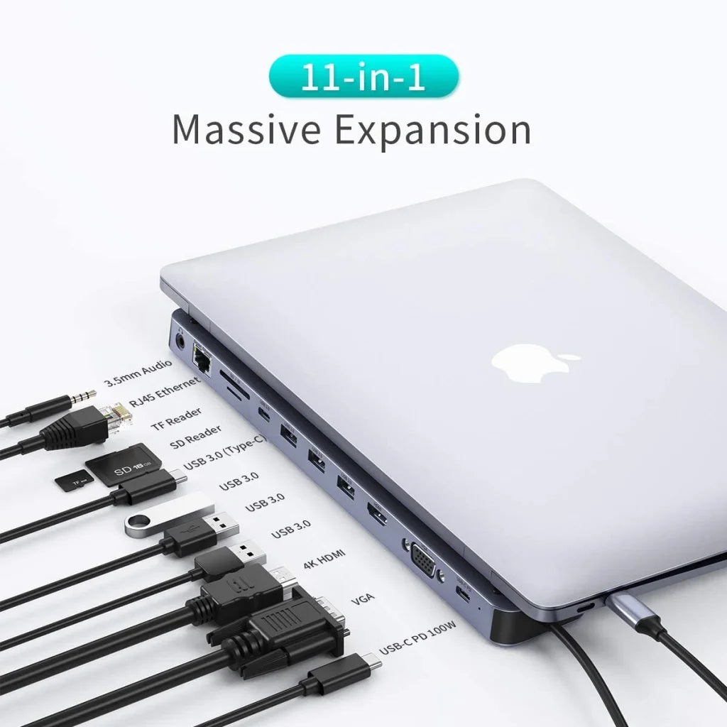USB-C Multifunction Adapter 11-in-1 CHOETECH HUB-M20