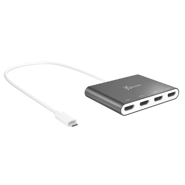 USB-C to 4-Port Quad HDMI Multi-Monitor Adapter 1920x1080