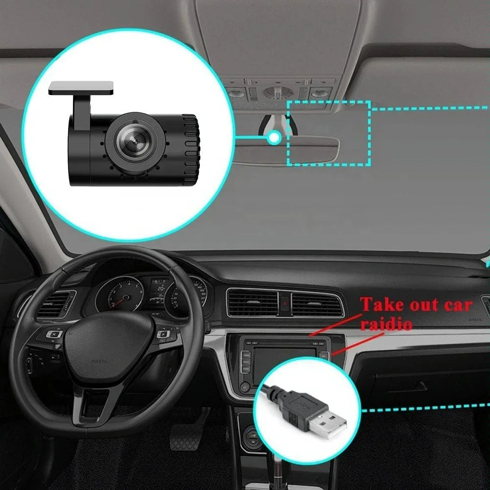 Usb Car Dash Cam - Hd Recording - Auto Accessories > Auto