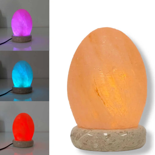 USB Colour Changing Egg Shape Himalayan Pink Salt