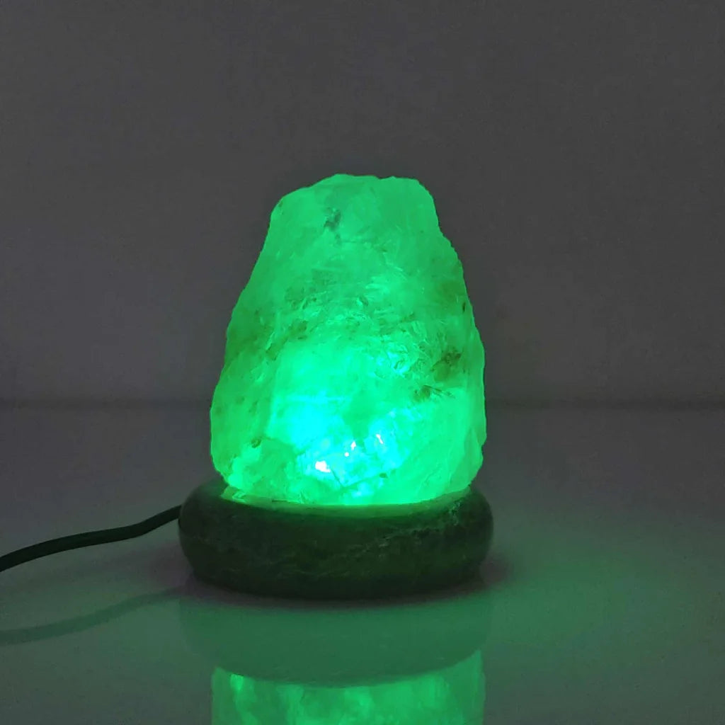 USB Colour Changing Salt Himalayan Lamp - Natural Shape