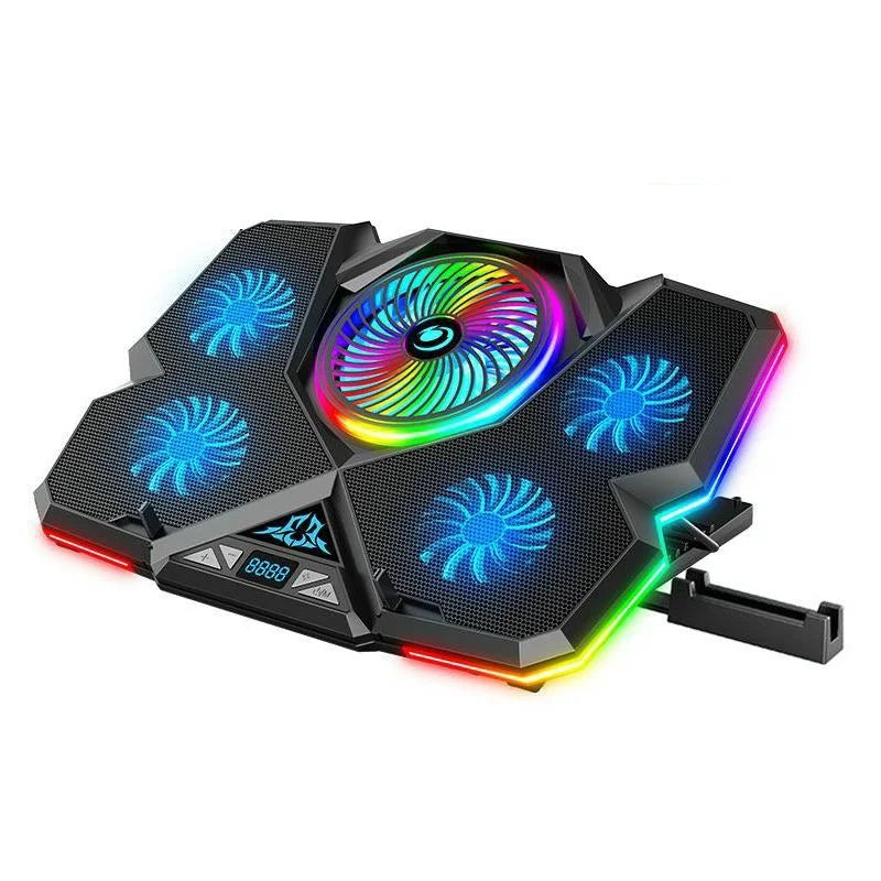Usb Fan Cooler For Laptops - Touch Symphony Blue 5 Ports-1922443458346356743