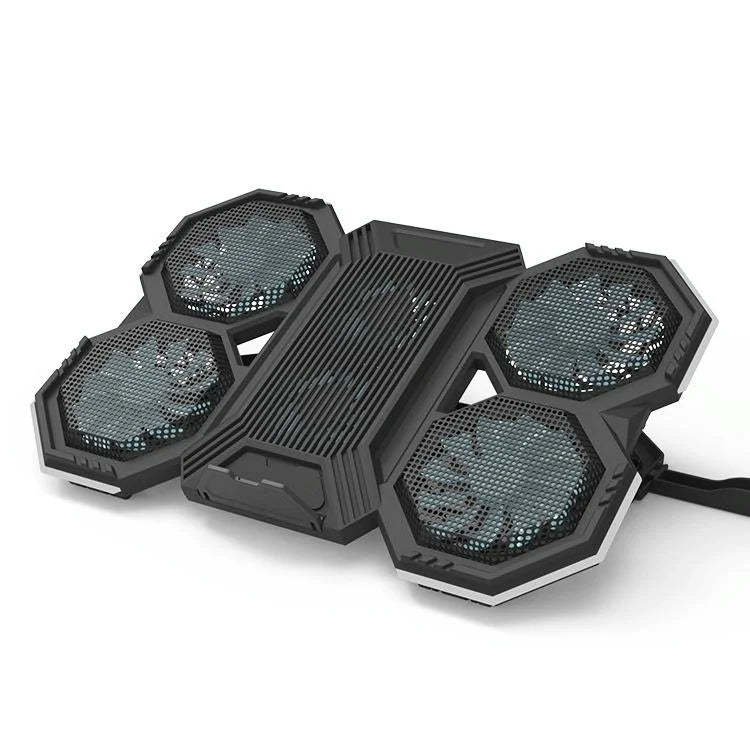 Usb Fan Stand With Phone Holder And Rgb Blue-1915198146816905218