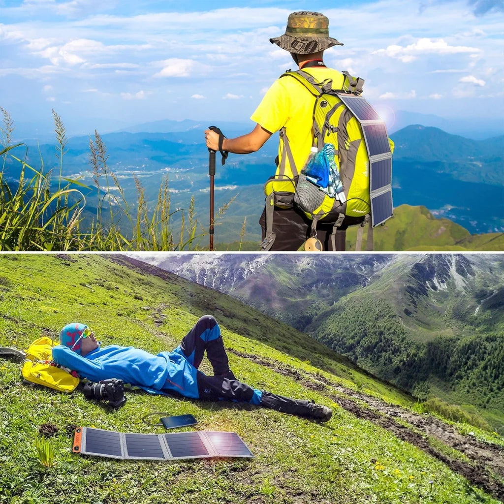 USB Foldable Solar Powered Charger 14W CHOETECH SC004