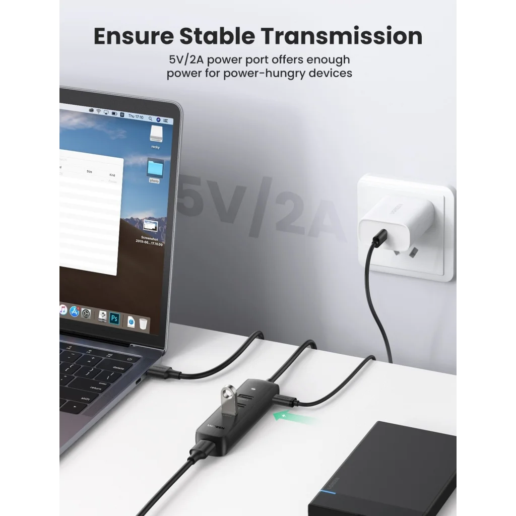 USB Hub 4-Port 3.0 (80657)
