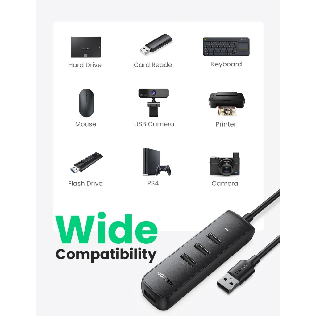 USB Hub 4-Port 3.0 (80657)