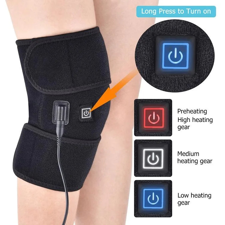 Usb Infrared Knee Pad For Therapy & Rehabilitation - Health