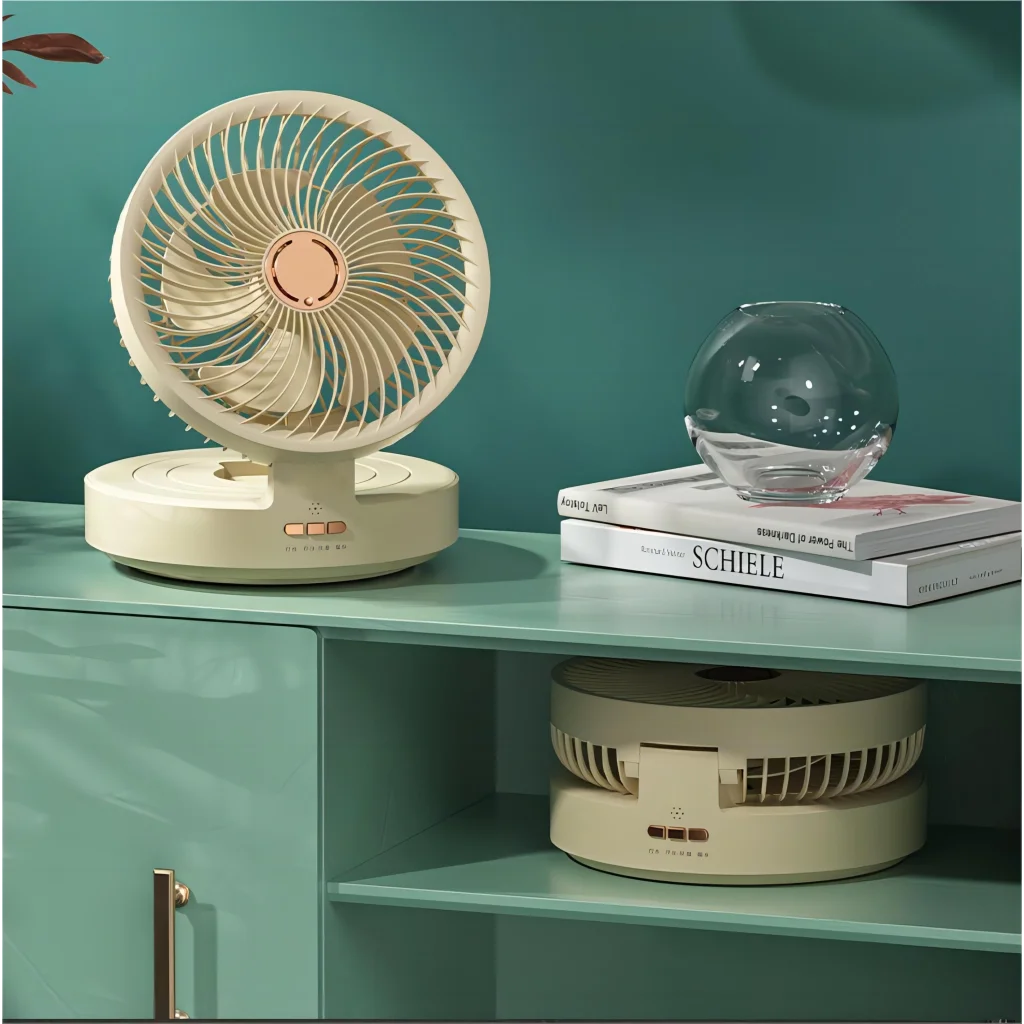 USB Rechargeable Auto Oscillation Tilt Adjustable Cordless