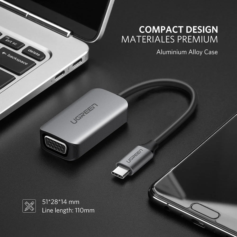 USB Type C to VGA Converter (50316)
