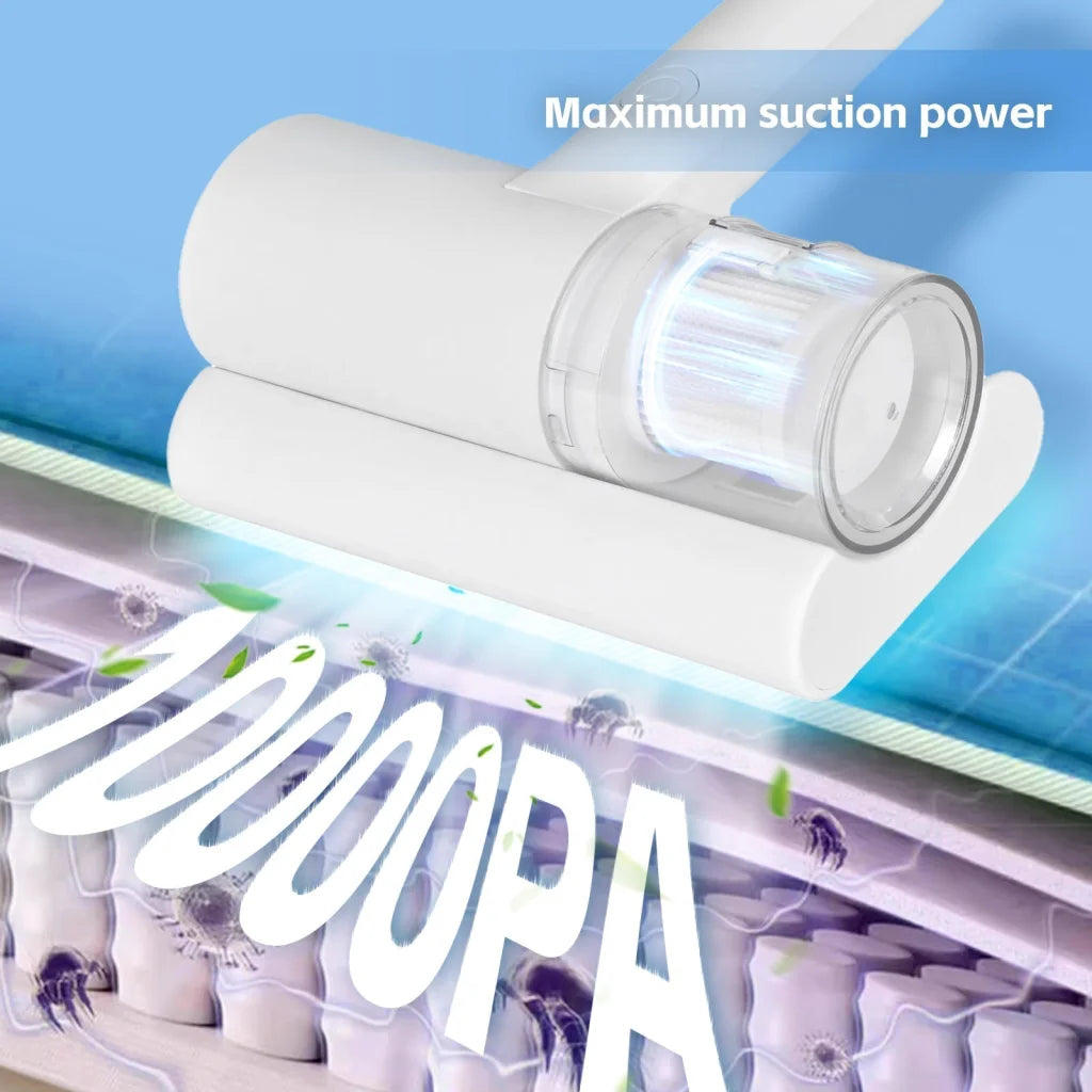 UV‑C Cordless Dust Mite Vacuum Handheld Sanitizing Cleaner