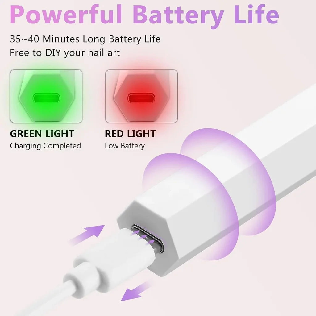 UV LED Nail Dryer Lamp for Quick Gel Curing - Health &