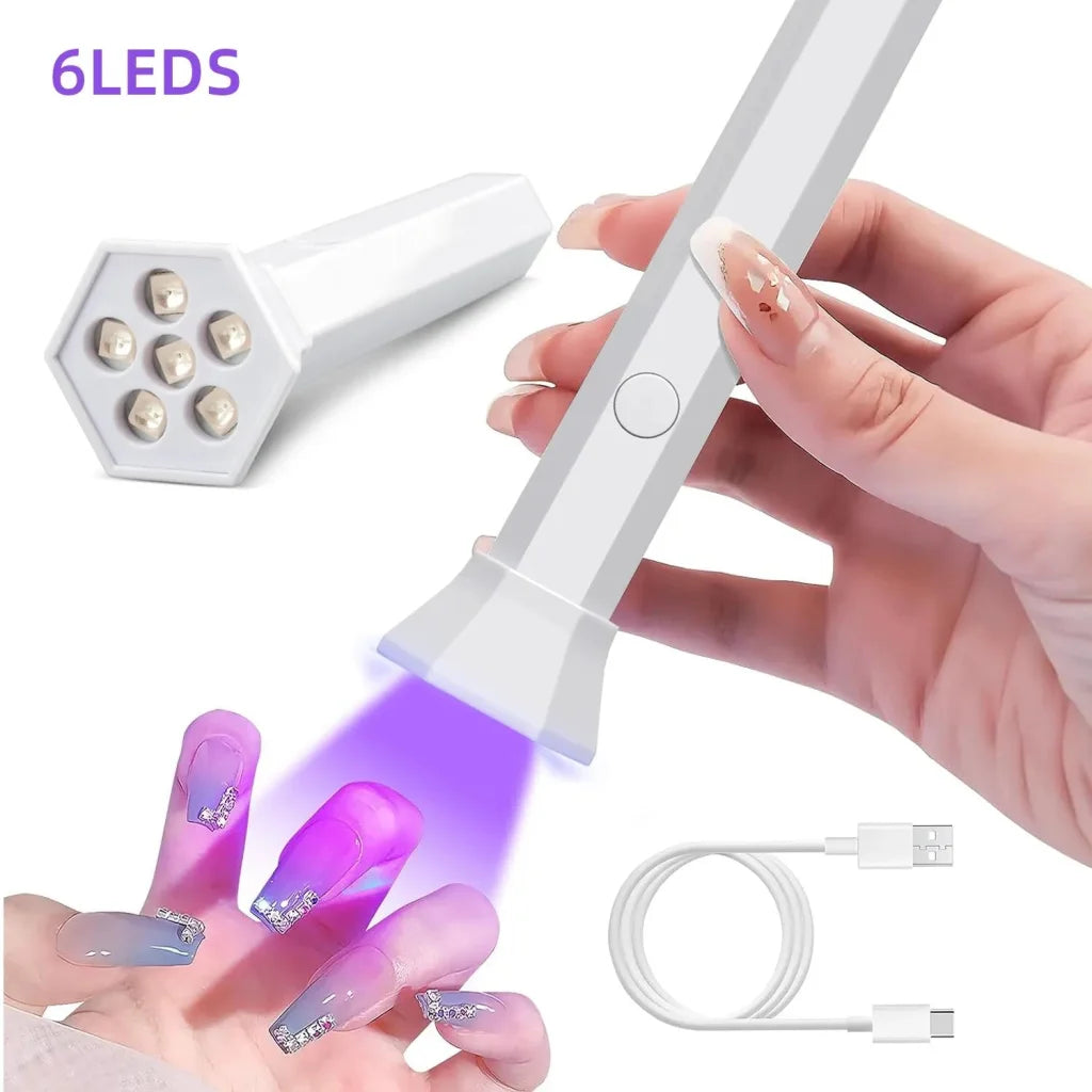 UV LED Nail Dryer Lamp for Quick Gel Curing - Health &