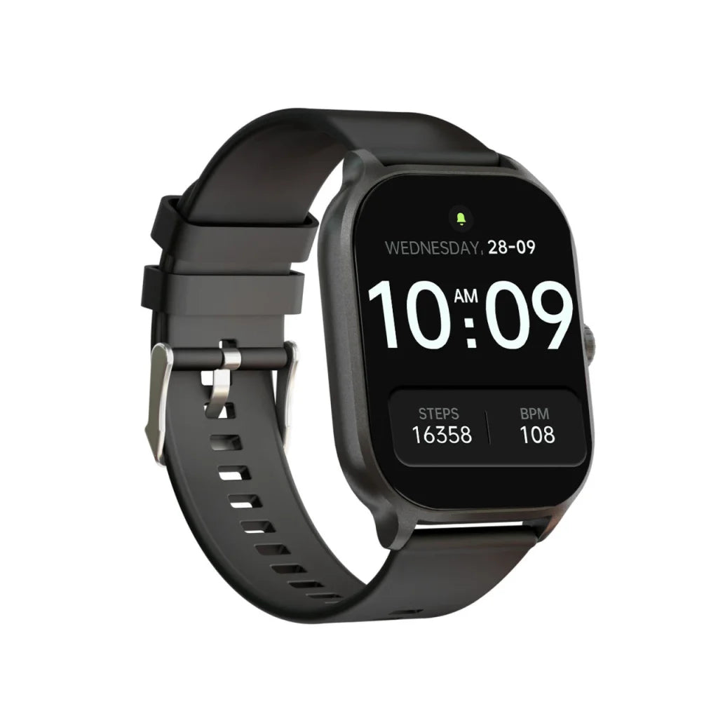 V-Fitness Smart Watch 2 Inch Touch Screen - Black - Fashion