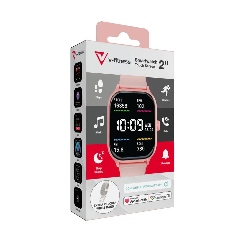 V-Fitness Smart Watch 2 Inch Touch Screen