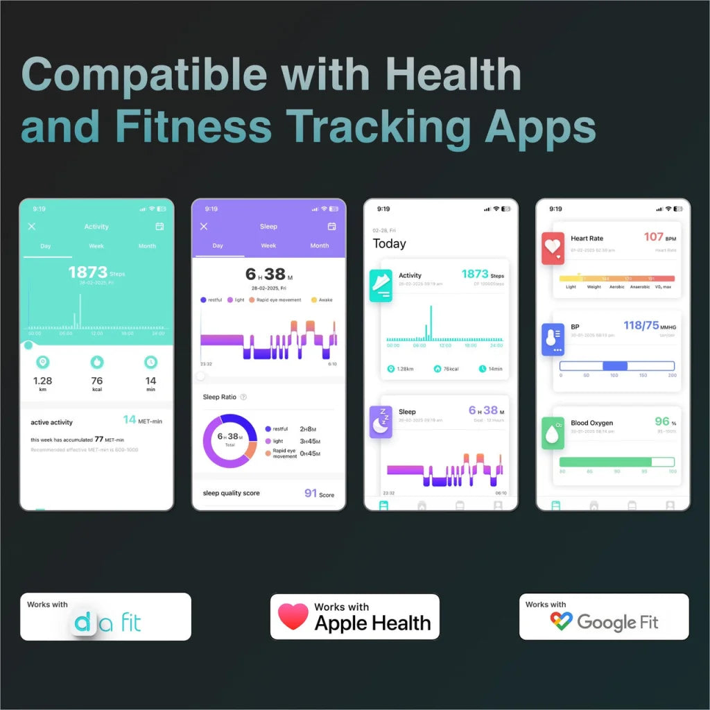 V-Fitness Smart Watch GPS and 2.1 inch Black - Fashion >