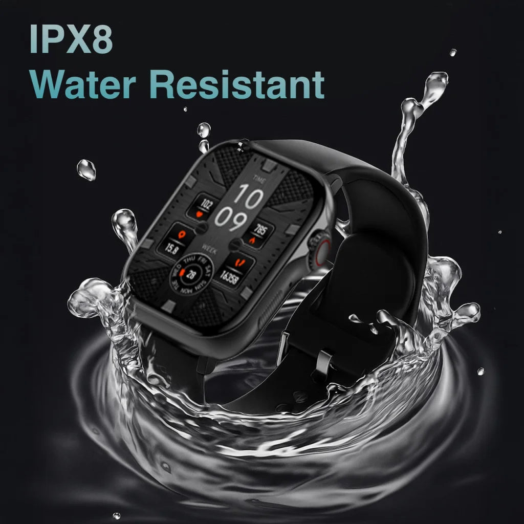 V-Fitness Smart Watch GPS and 2.1 inch Black - Fashion >