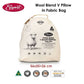 V Pillow Easyrest Wool Blend in Fabric Bag
